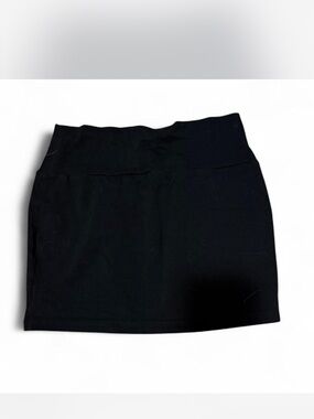 Classic Black Stretch Mini Skirt